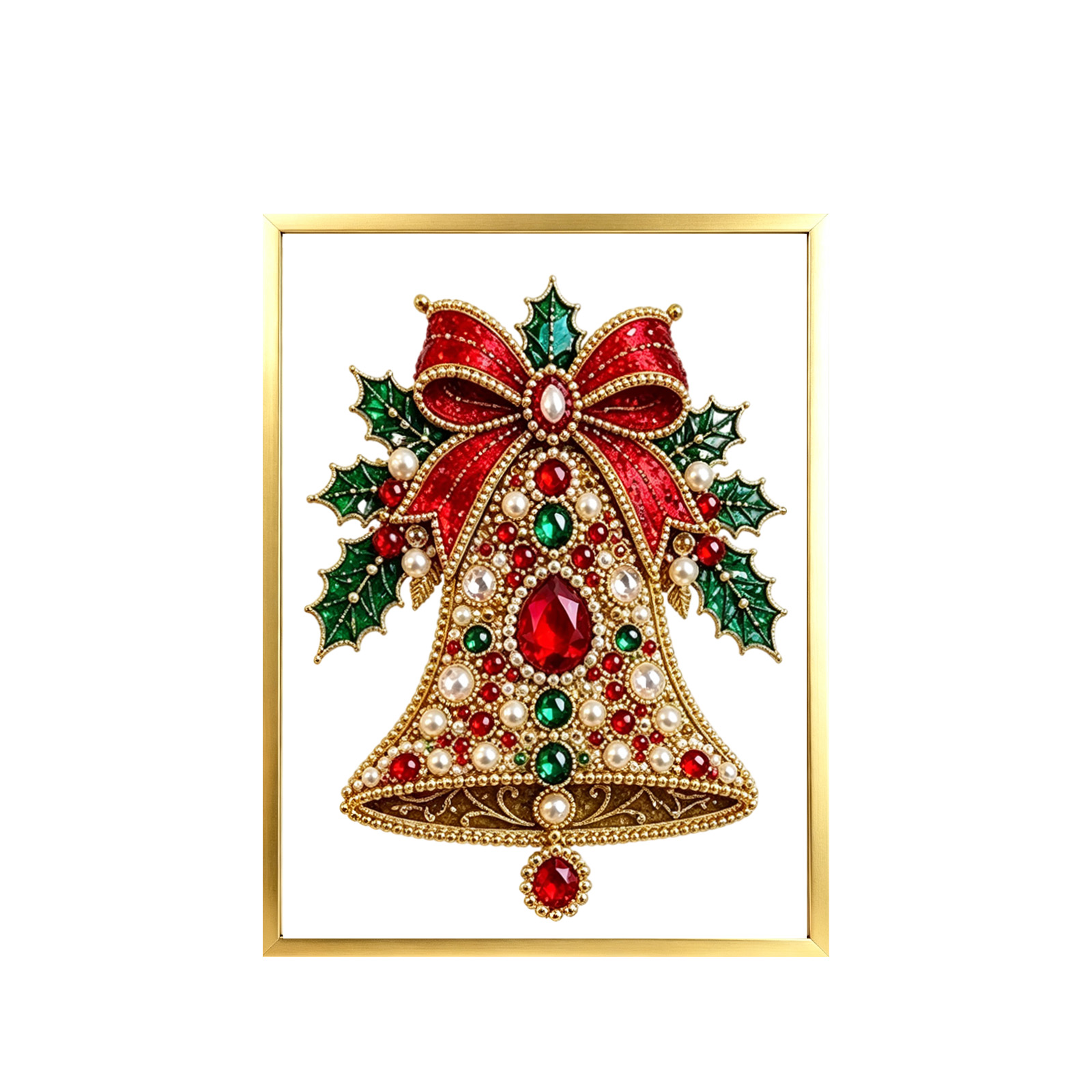 Art And Craft Xmas Tree - Christmas DIY Diamond Painting Kit For