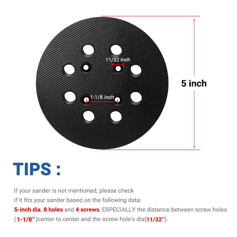 Art Craft Activity - 1Pcs Replacement Sanding Pad 5 Inch