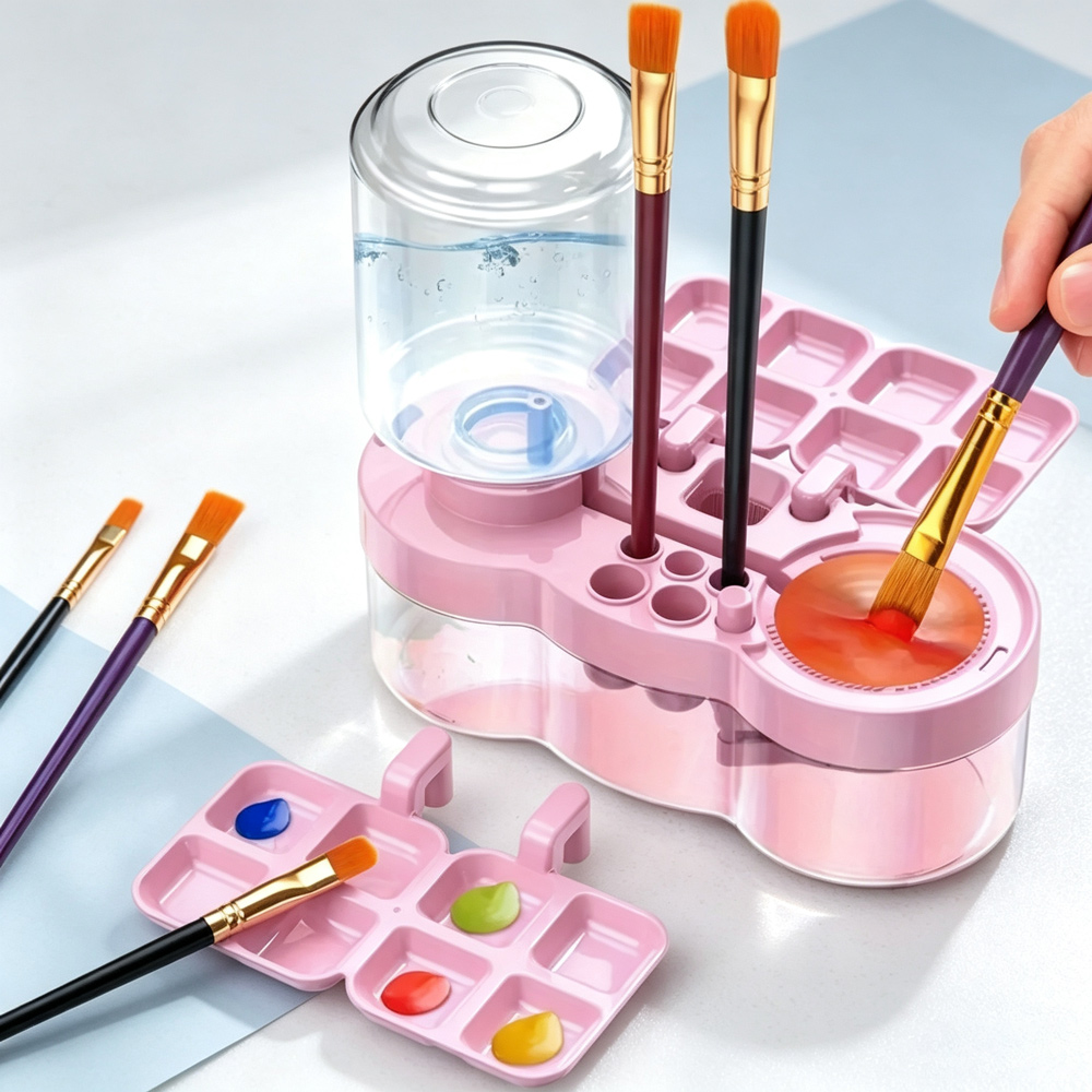 Art Craft Website - Paint Brush Washer Multifunctional Portable Artist