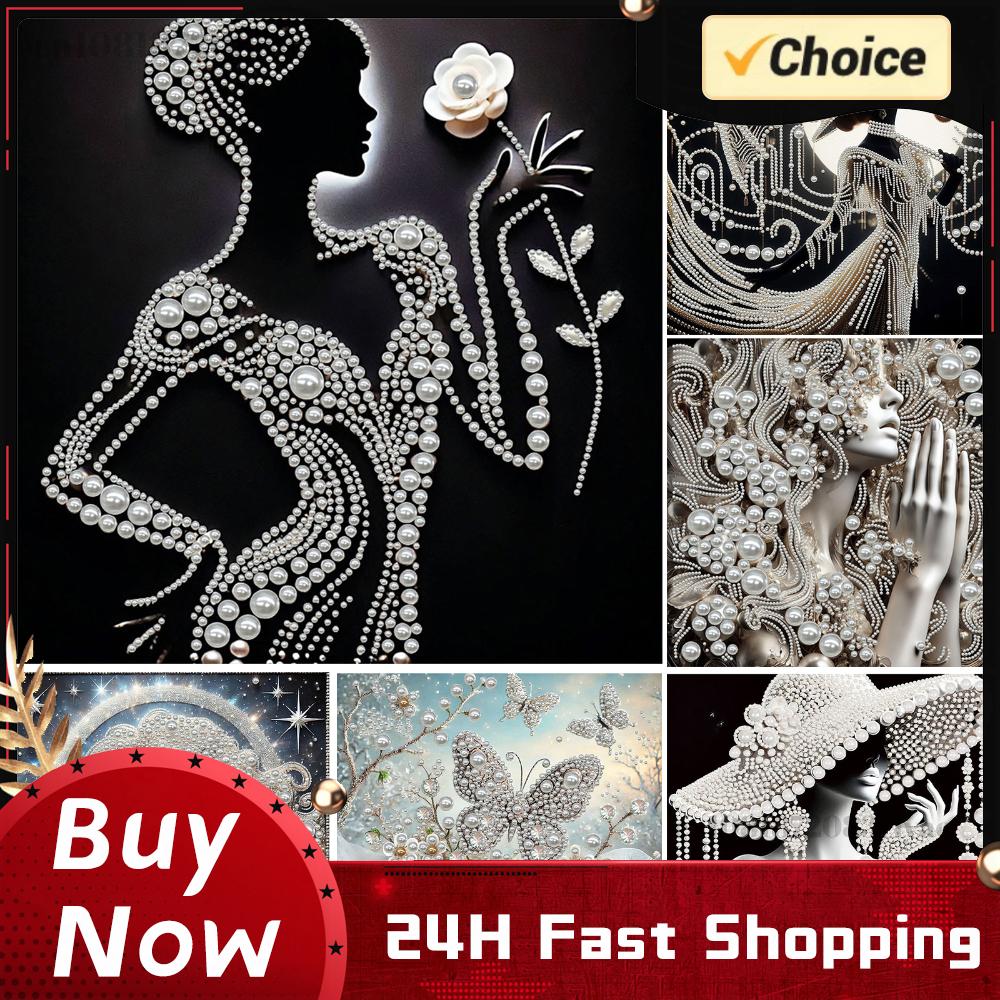 Art Craft Website - DIY Ladies Pearl Diamond Painting Gem