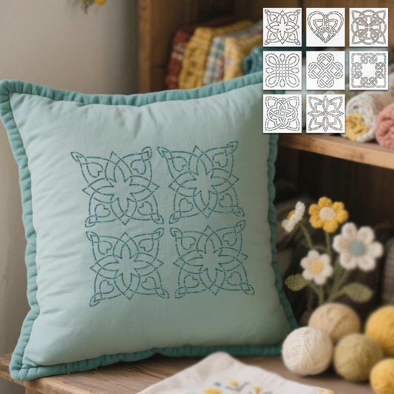 Art Craft Website - YOMDID 8pcs Ancient Symbol Pattern Sewing
