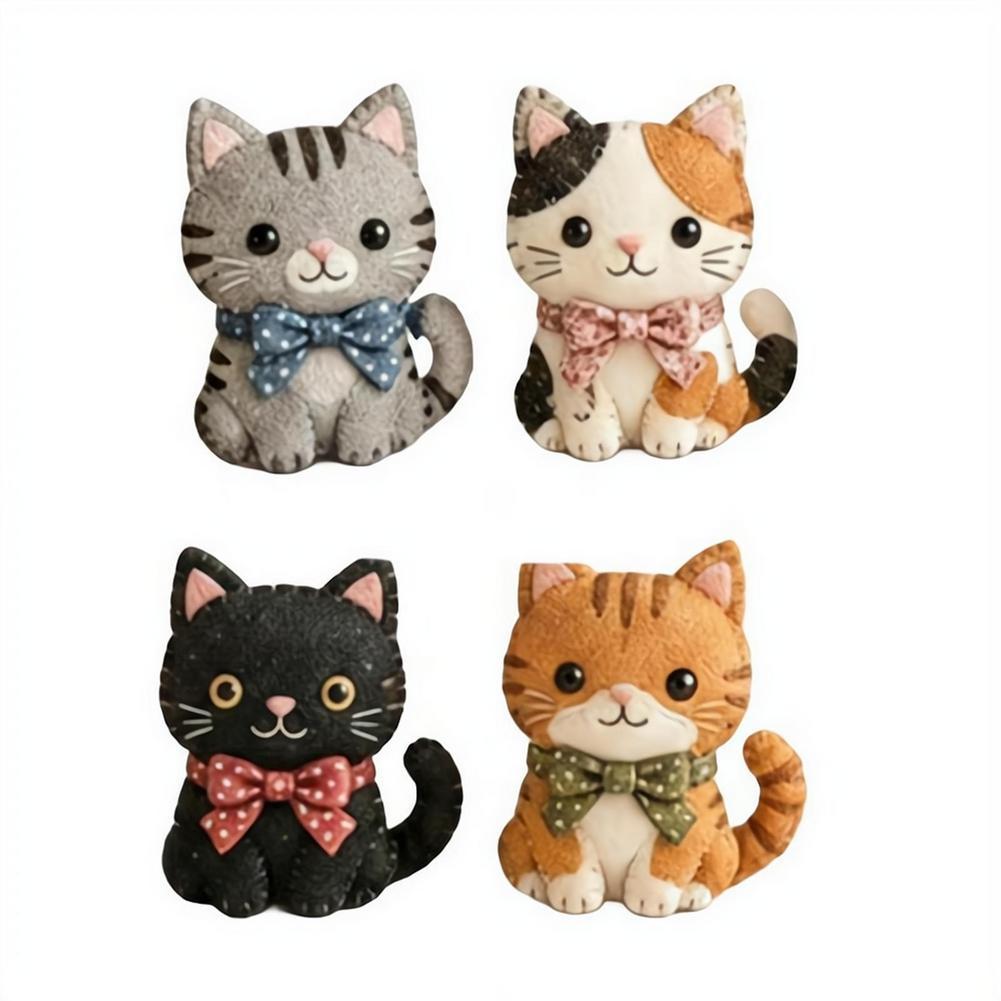 Art Craft And Cloth - 3D Cartoon Animals Sewing Kit Fabric
