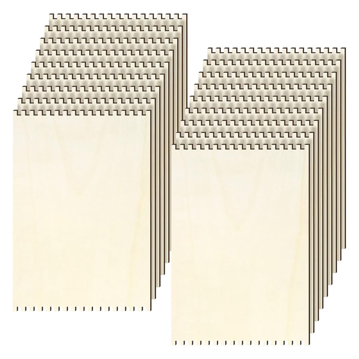 18 Pcs Beginners Wooden Notche - огляд і ціна Art Craft Activity