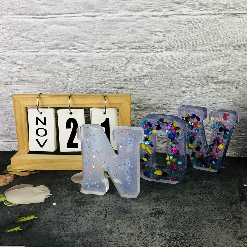 Large Silicone Molds for Casti - огляд і ціна Art Craft Letter A