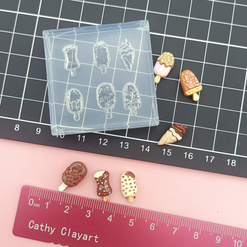Polymer Ceramic CLay Mini Choc - огляд і ціна Art Craft Ice Cream