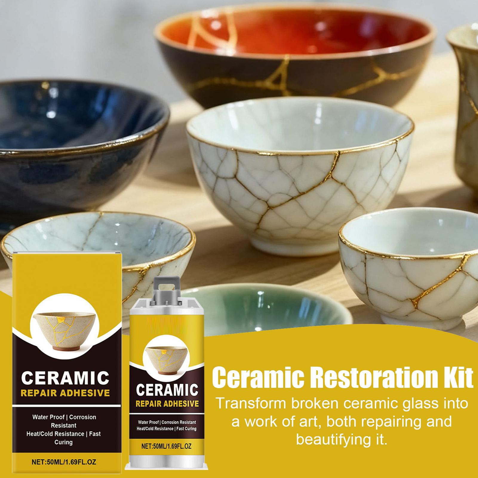 Gold Glue for Ceramics Glass S - огляд і ціна Art Craft Workshop