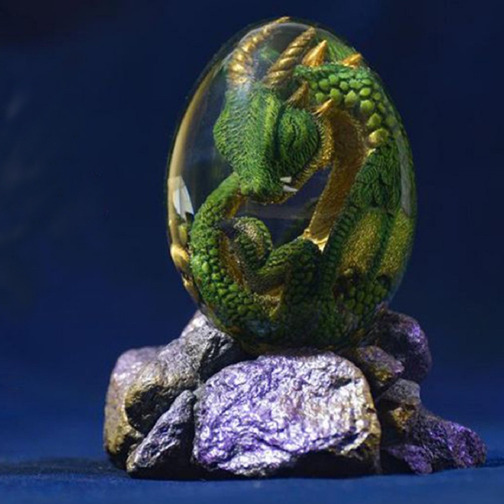 Lava Dragon Egg Statue With St - огляд і ціна Art Craft Easter
