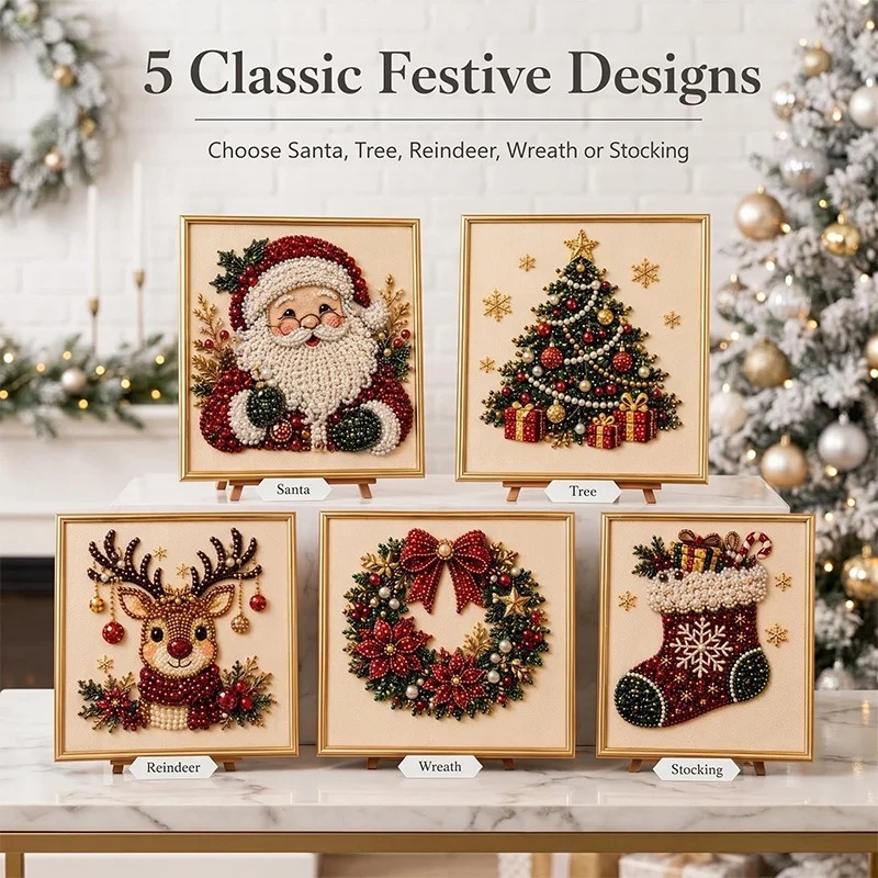 Christmas Pearl Diamond Painti - огляд і ціна Art Craft Website