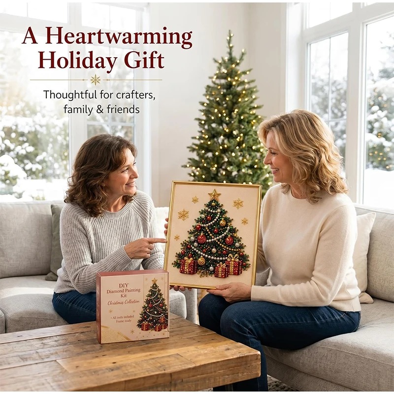 Christmas Pearl Diamond Painti - огляд і ціна Art Craft Website