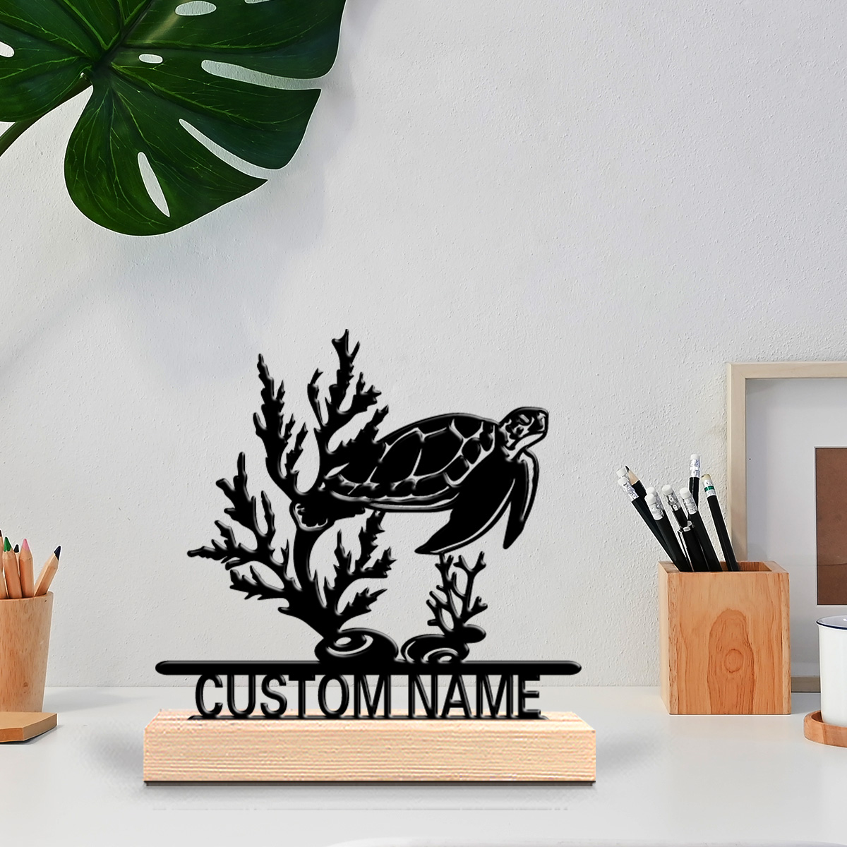 1pc Abstract Sea turtle Custom - огляд і ціна Art Craft Letter A