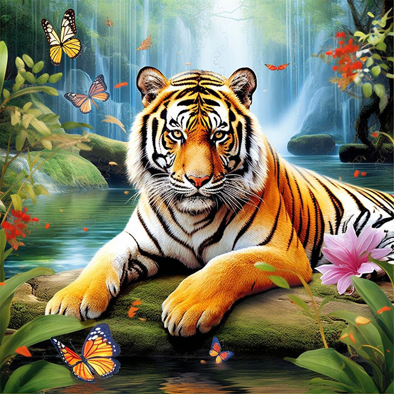 1 Set of Tiger King Diamond Pa - огляд і ціна Art Craft Website