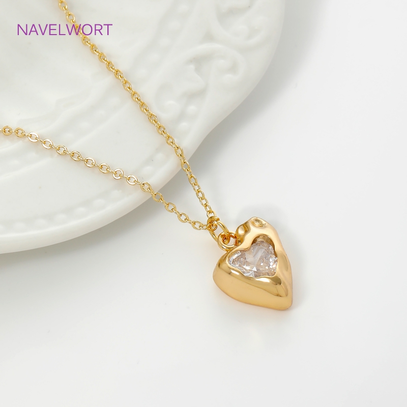14K Gold Plated Heart Shape Ch - огляд і ціна Art Craft Activity