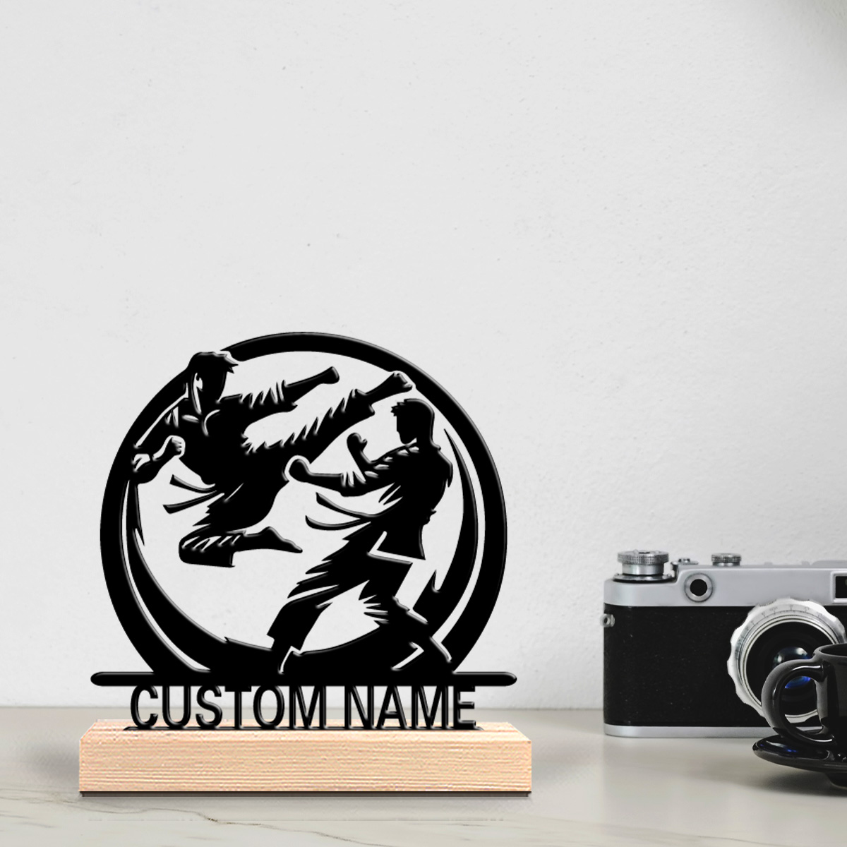 1pc Fashion Taekwondo Custom L - огляд і ціна Art Craft Letter A