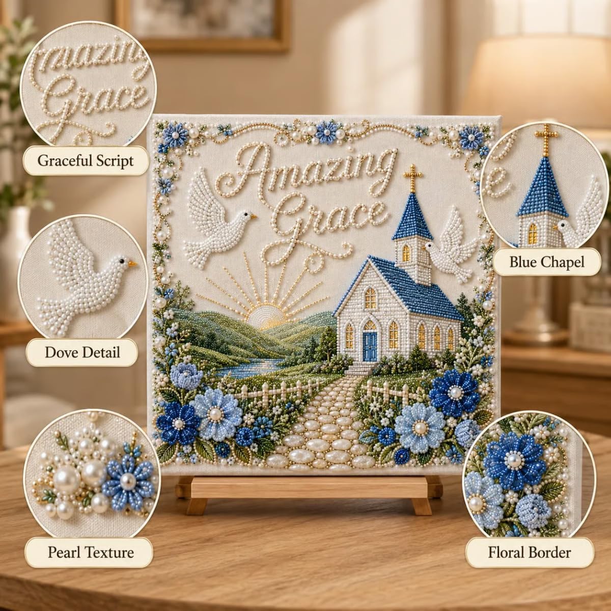 Sacred Hymn Pearl Art Kit Coll - огляд і ціна Art Craft Website