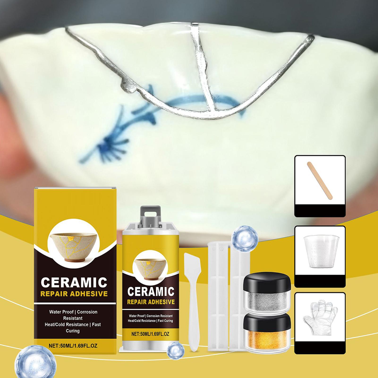 Porcelaine Repair Kit Gold Cer - огляд і ціна Art Craft Workshop