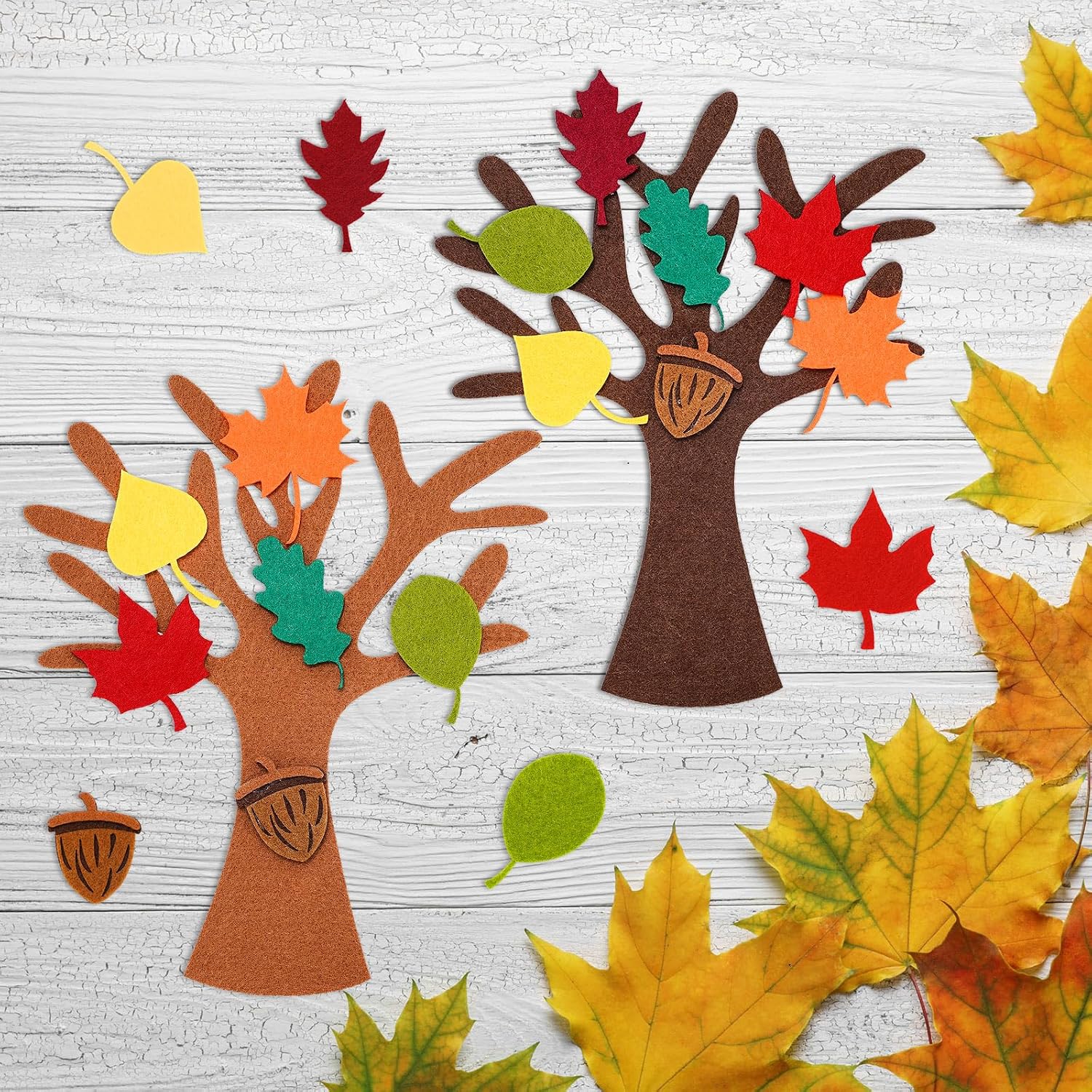 96Pcs Fall Tree of Thanks Felt - огляд і ціна Art And Craft Autumn