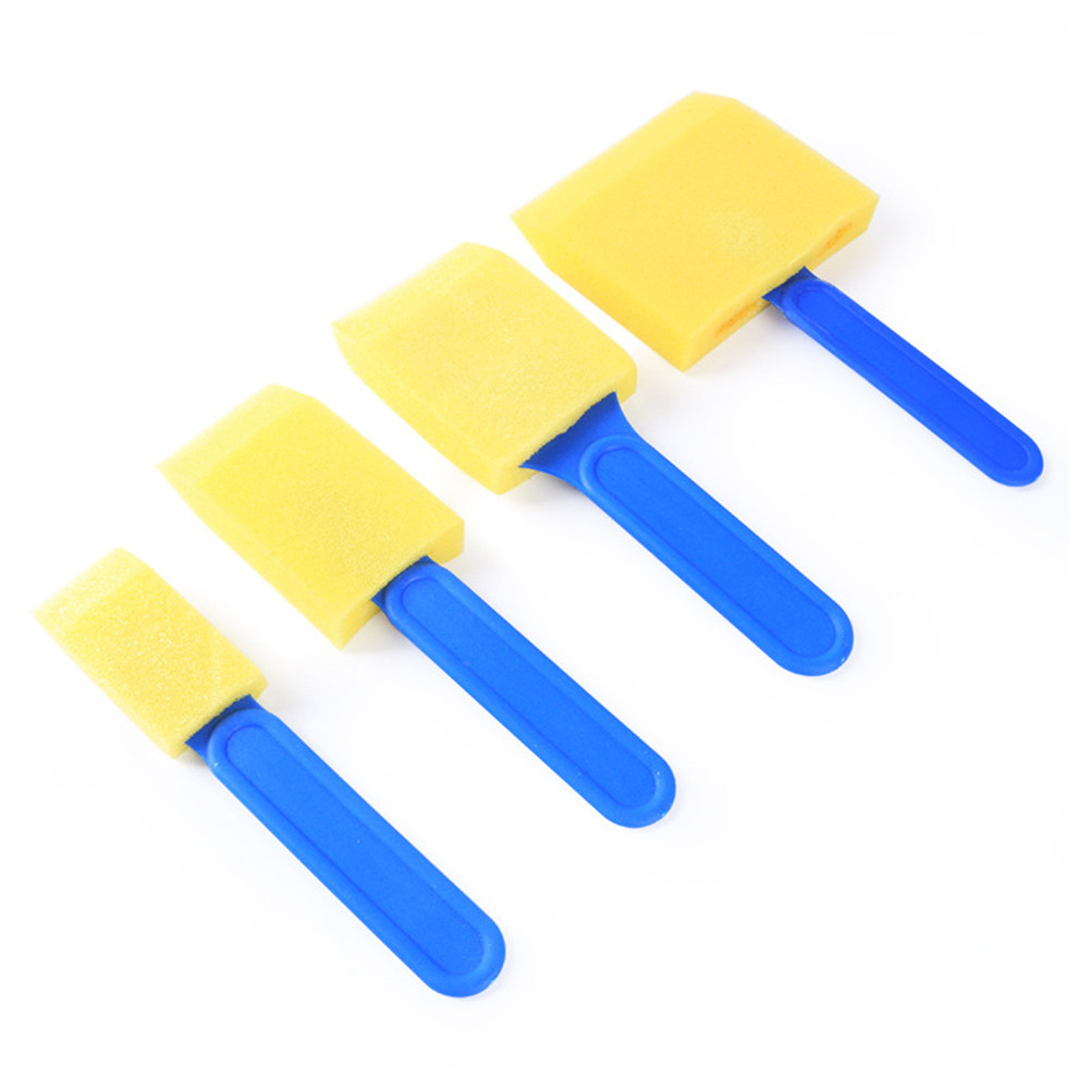 12Pcs Art Painting Sponge Brus - огляд і ціна Art Craft For Preschool