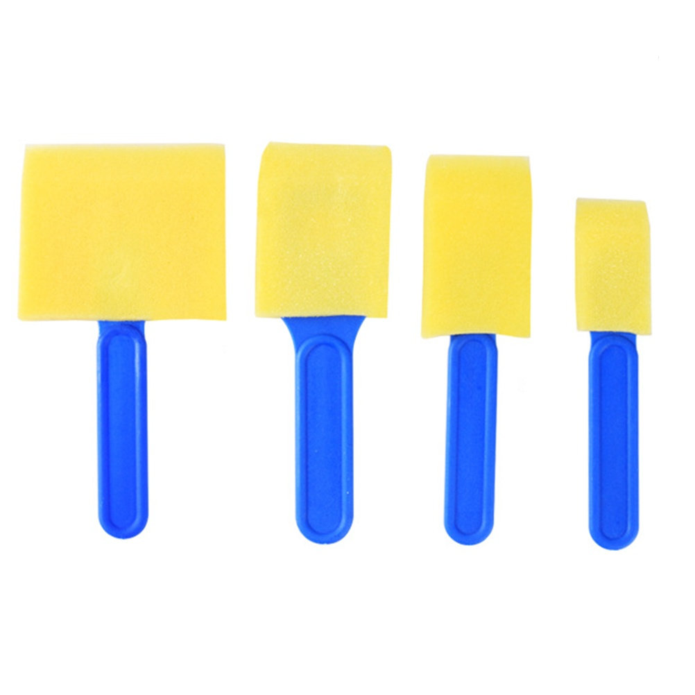12Pcs Art Painting Sponge Brus - огляд і ціна Art Craft For Preschool