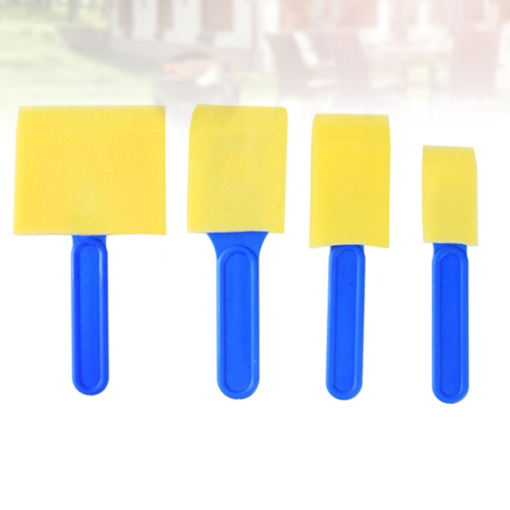 12Pcs Art Painting Sponge Brus - огляд і ціна Art Craft For Preschool
