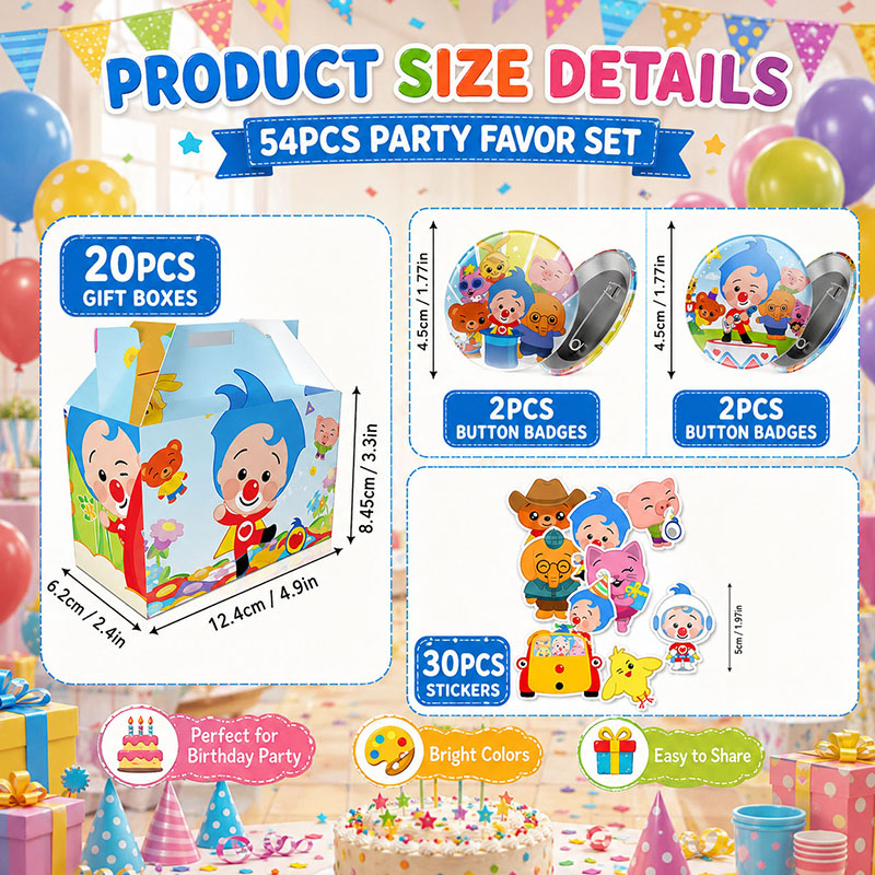Clown Cartoon Pattern Paper Bo - огляд і ціна Art Craft Easter