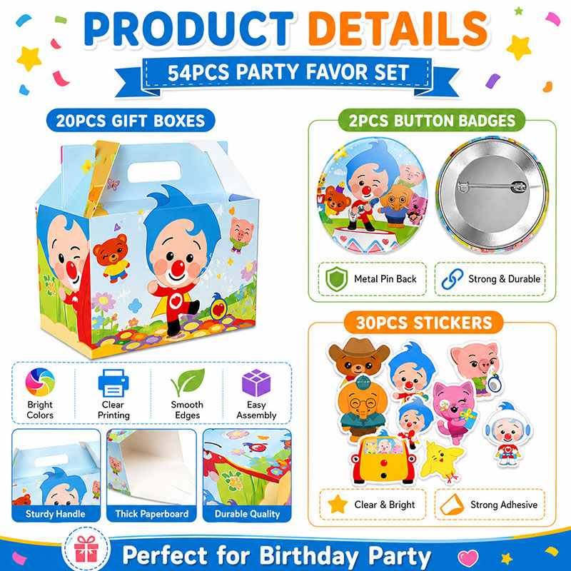 Clown Cartoon Pattern Paper Bo - огляд і ціна Art Craft Easter