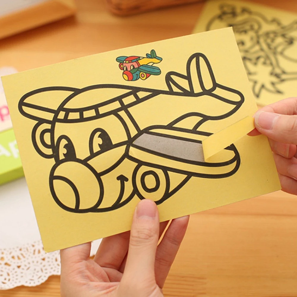 Childrens DIY Sand Art Kit Car - огляд і ціна Art Craft For Preschool