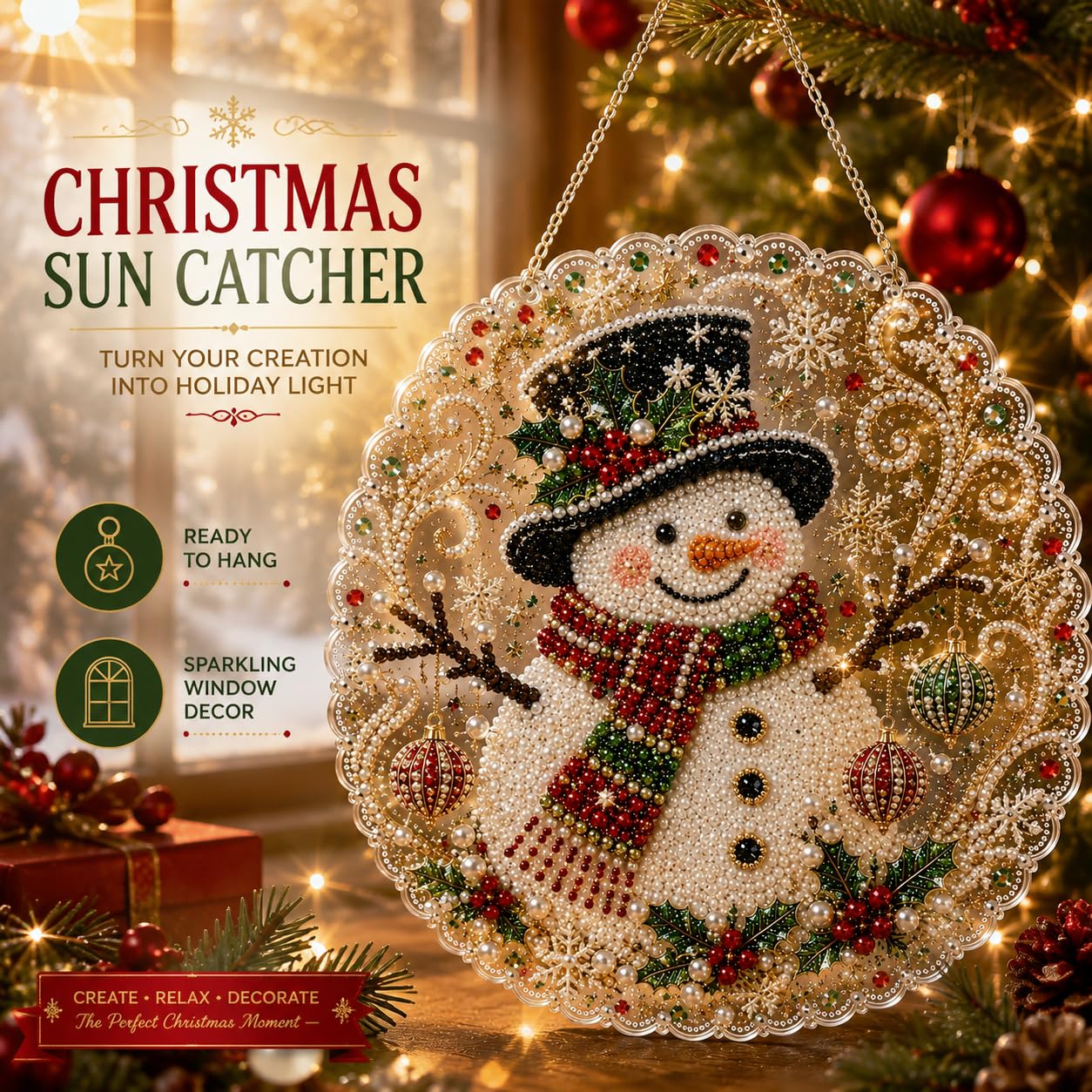 DIY Christmas Pearl Art Diamon - огляд і ціна Art Craft Website
