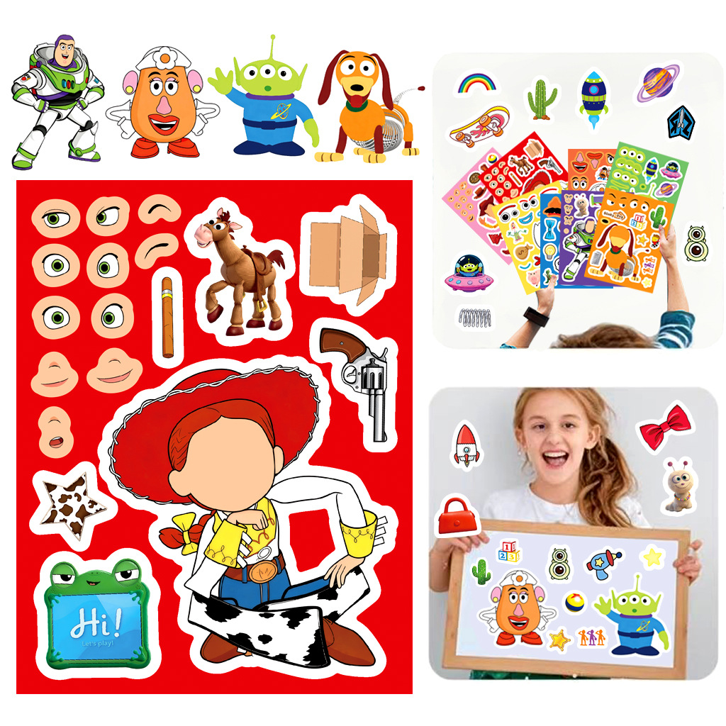 Toy Story 5 Make a Face Sticke - огляд і ціна Art Craft Activity
