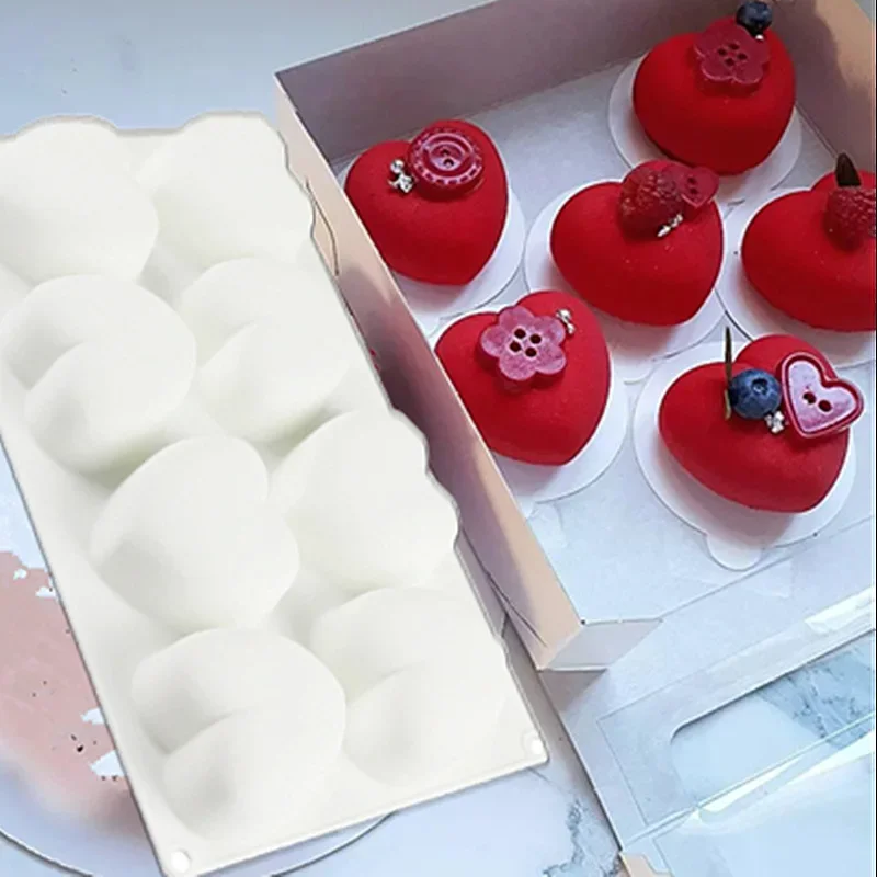 8Grid Cavity Love Heart Shape  - огляд і ціна Art Craft Ice Cream