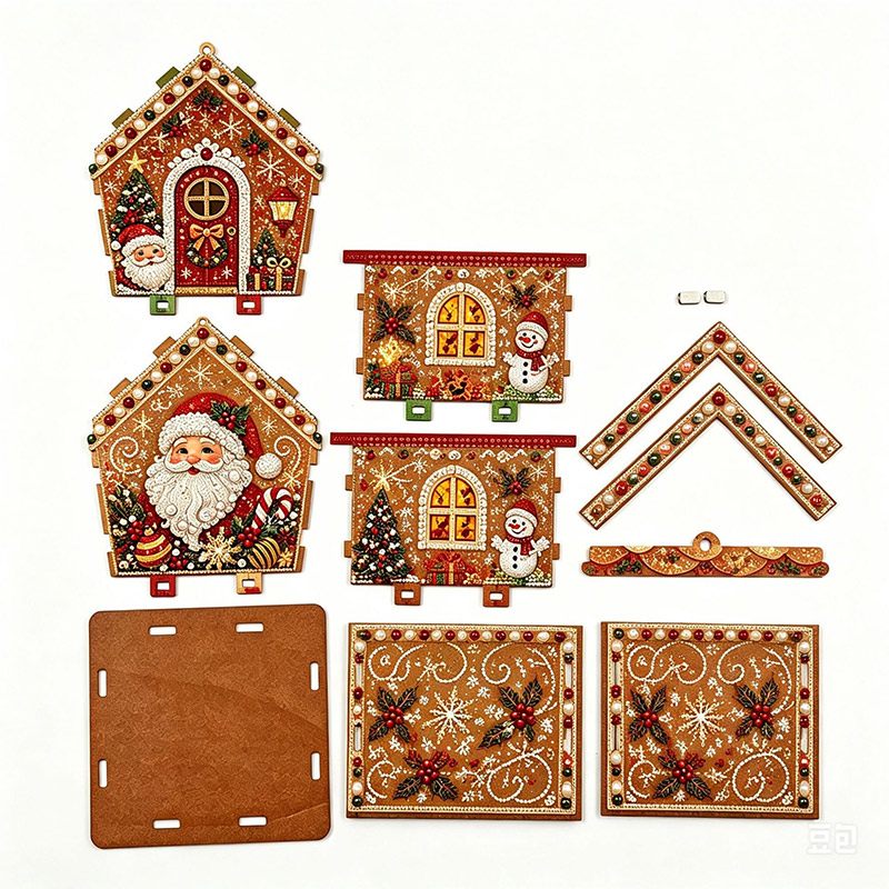 Christmas Cottage Plymagic Diy - огляд і ціна Art Craft Website