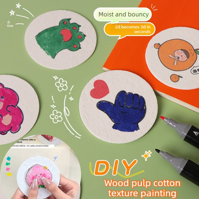 3D Puffy Foam Texture Painting - огляд і ціна Art Craft Halloween Preschool