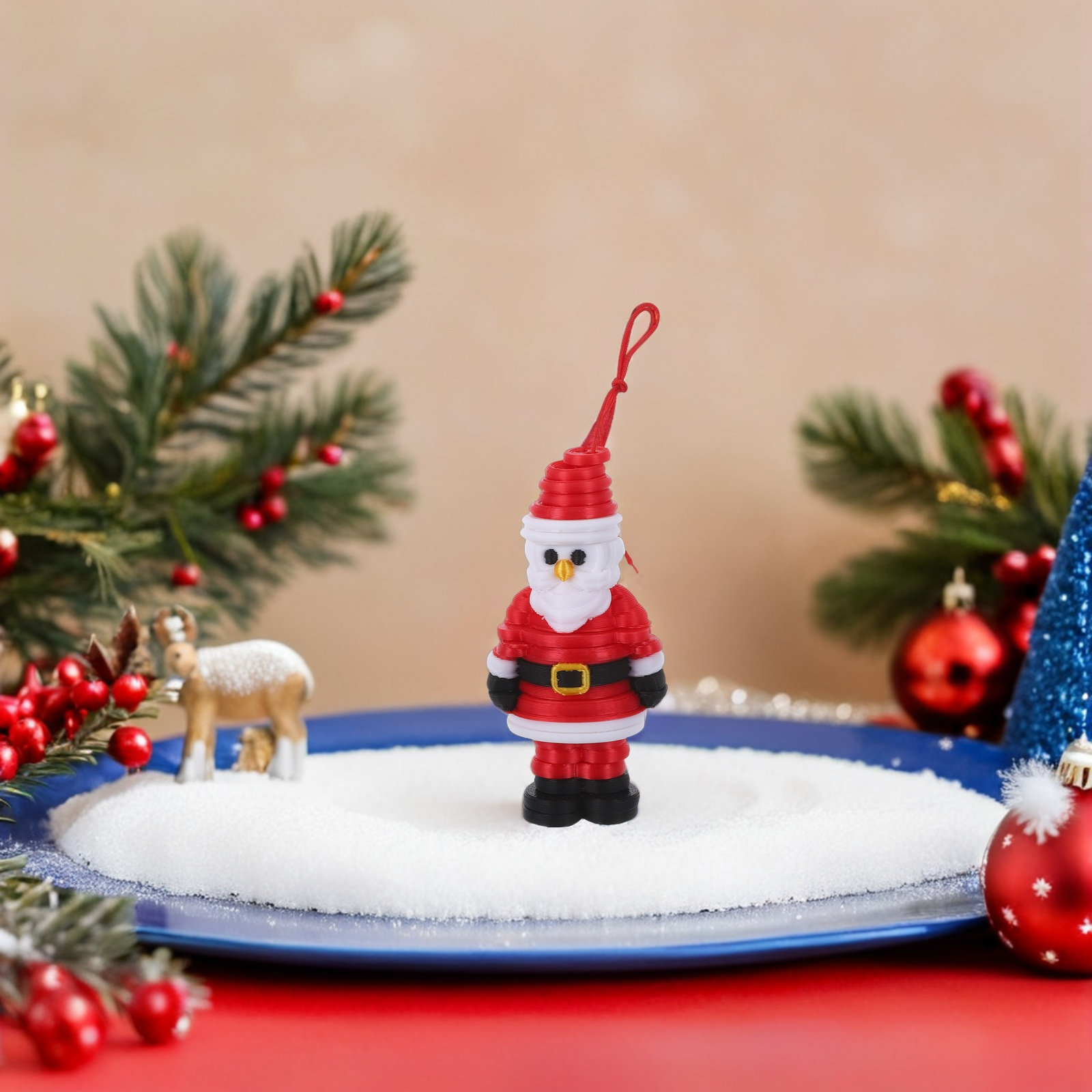 1Set Santa Claus Christmas Tre - огляд і ціна Art And Craft Xmas Tree