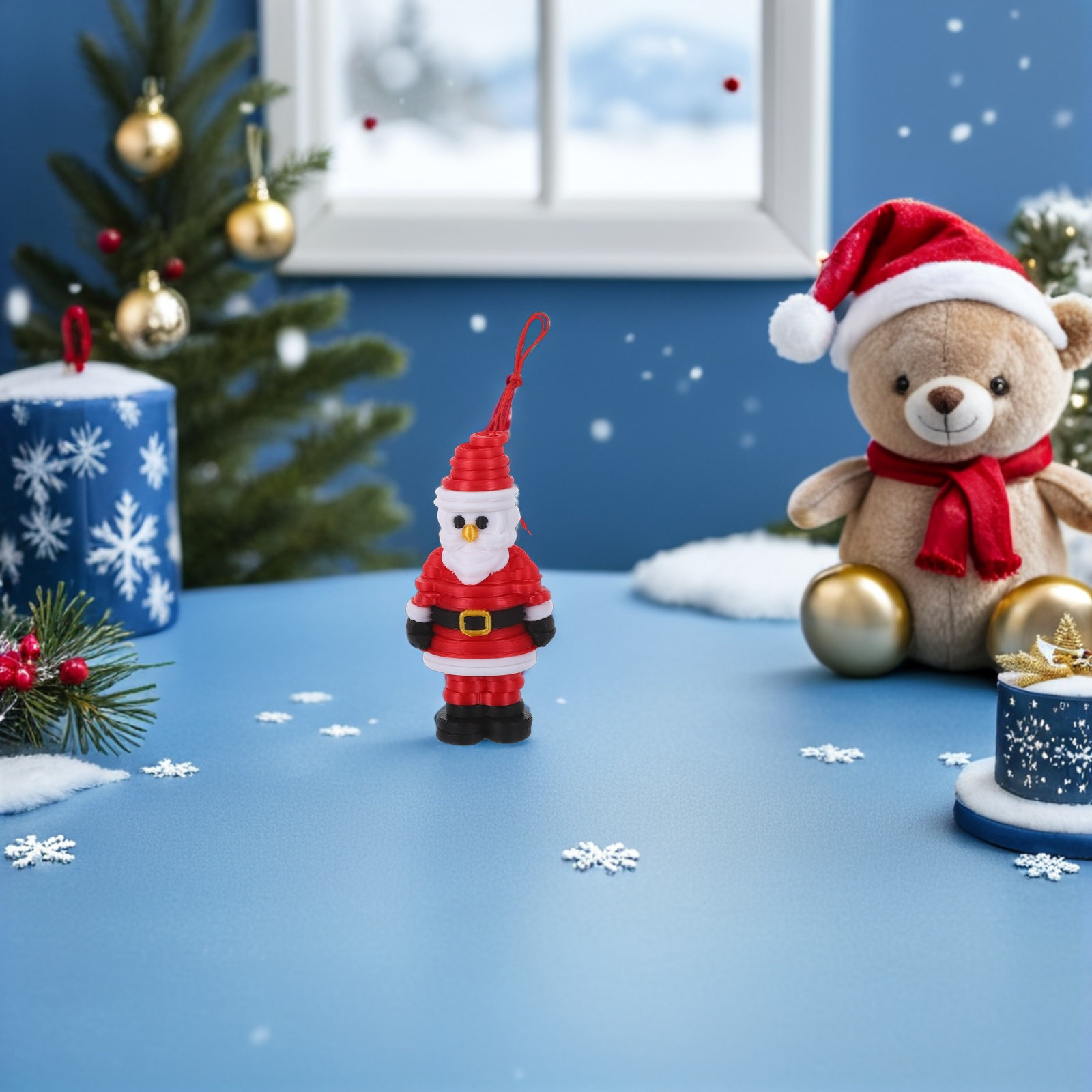 1Set Santa Claus Christmas Tre - огляд і ціна Art And Craft Xmas Tree