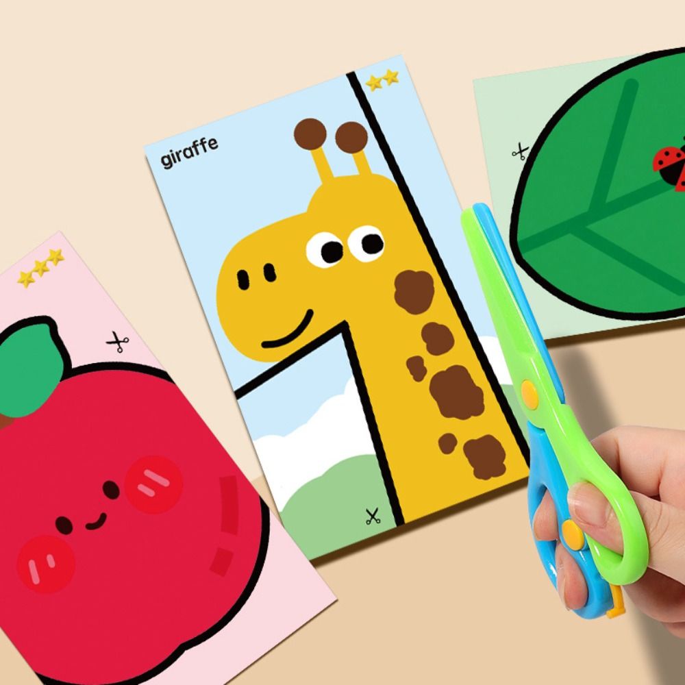 Safety Children Paper Cuttings - огляд і ціна Art Craft For Preschool