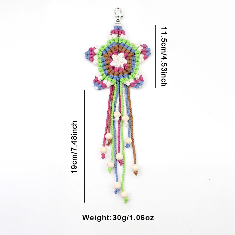 Boho Pentagram Tassel Pendant  - огляд і ціна Art Craft Activity