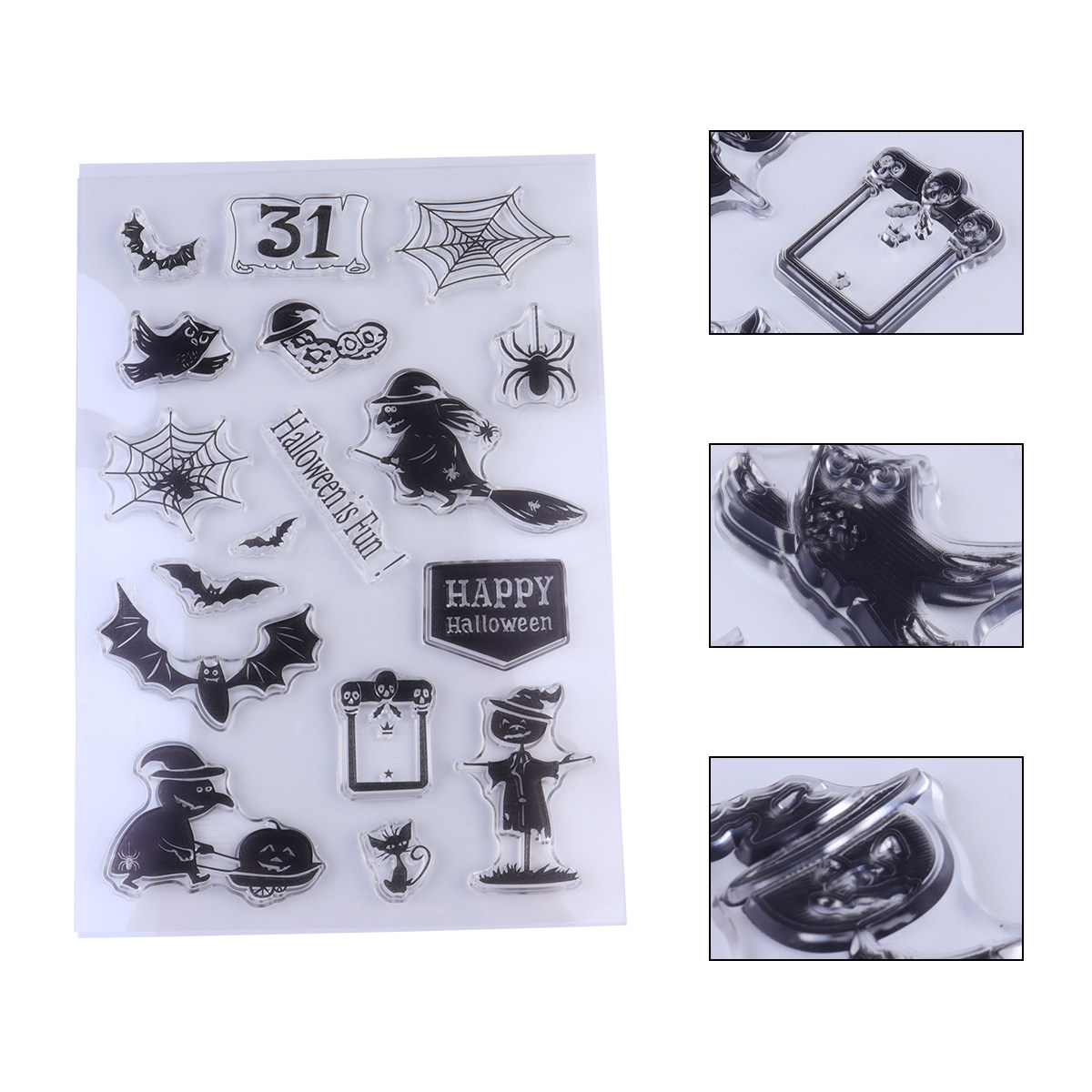 Silicone Stampers Kids Creativ - огляд і ціна Art Craft Halloween Preschool
