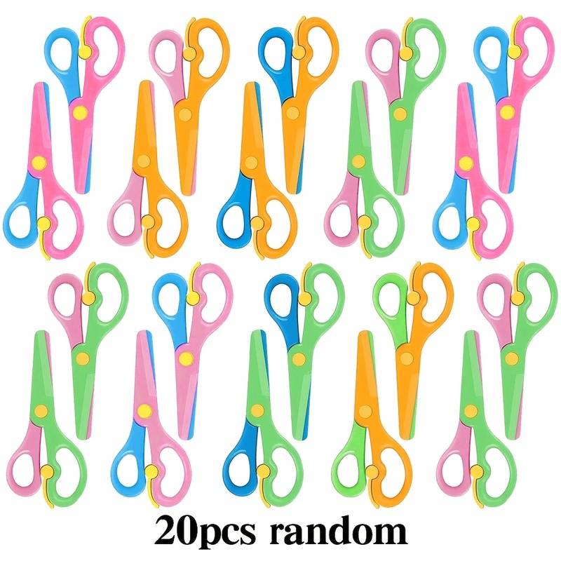10/20Pcs Kids Safety Plastic S - огляд і ціна Art Craft For Preschool