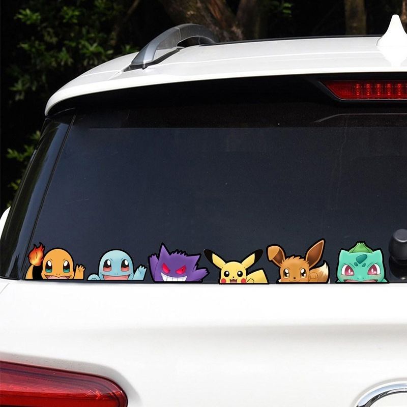 Pokémon Self-adhesive Car Stic - огляд і ціна Art Craft Activity