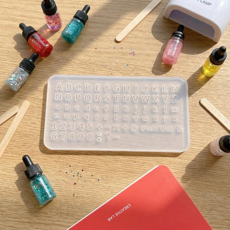 Resin Mold Transparent Mini Le - огляд і ціна Art Craft Letter A