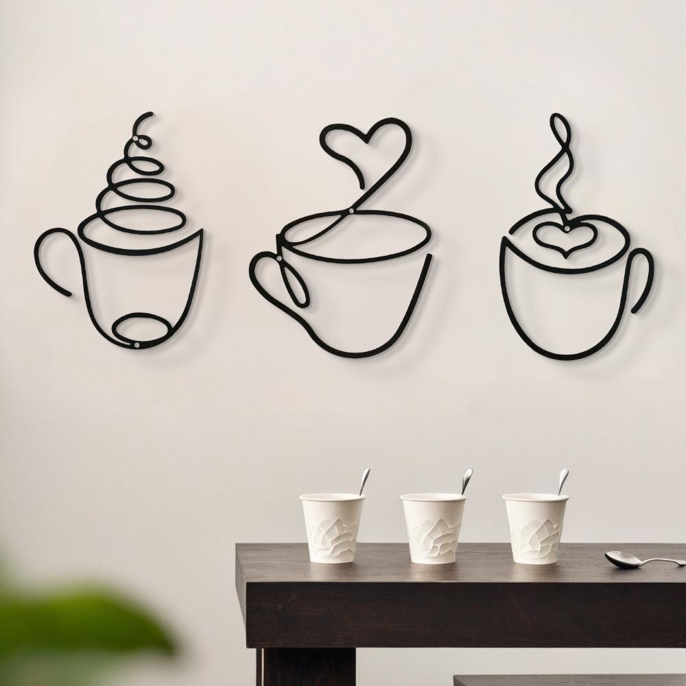 3-Piece Creative Coffee Wall H - огляд і ціна Art Craft Website